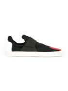 Gloria Coelho Leather Sneakers - Black