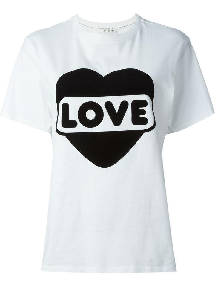 Each X Other Front Print T-shirt
