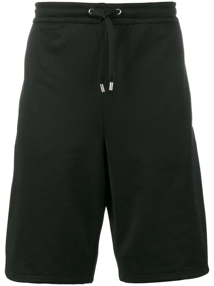 Gucci - Logo Jacquard Trimmed Shorts - Men - Cotton/polyamide/polyester - S, Black, Cotton/polyamide/polyester