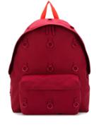 Eastpak Buckle Detail Backpack - Red