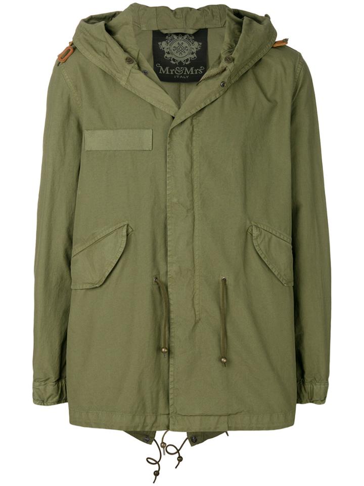 Mr & Mrs Italy Loose Lightweight Jacket - Green