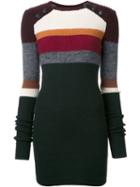 Isabel Marant Étoile 'duffy' Knitted Dress, Size: 40, Green, Wool