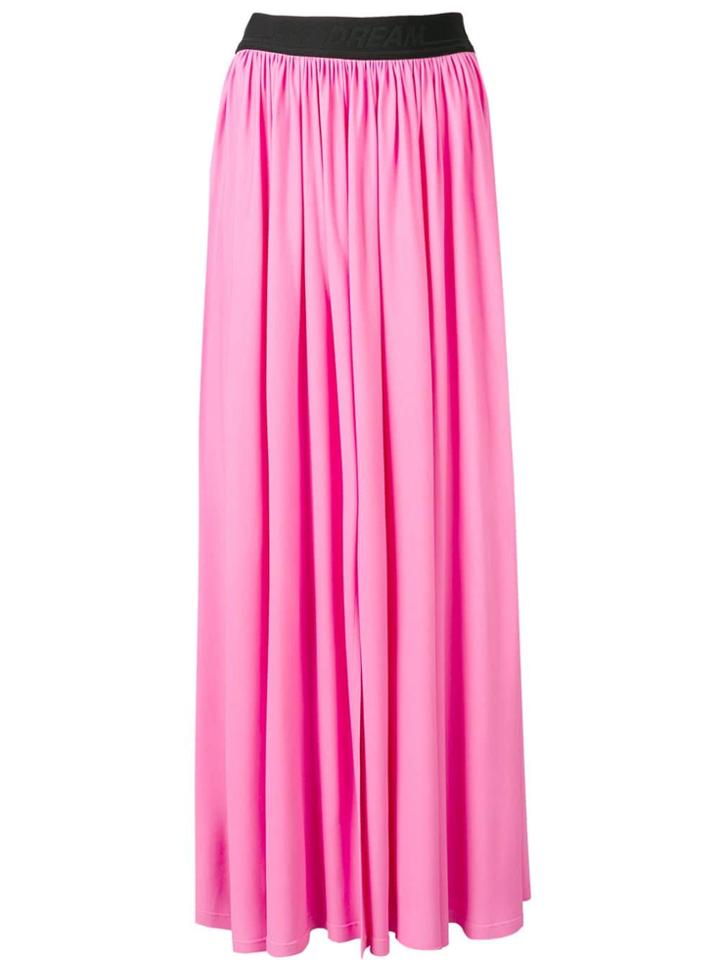 Msgm Flared Mini Skirt - Pink