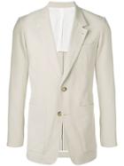 Ami Alexandre Mattiussi Two Buttons Long Fit Jacket - Neutrals
