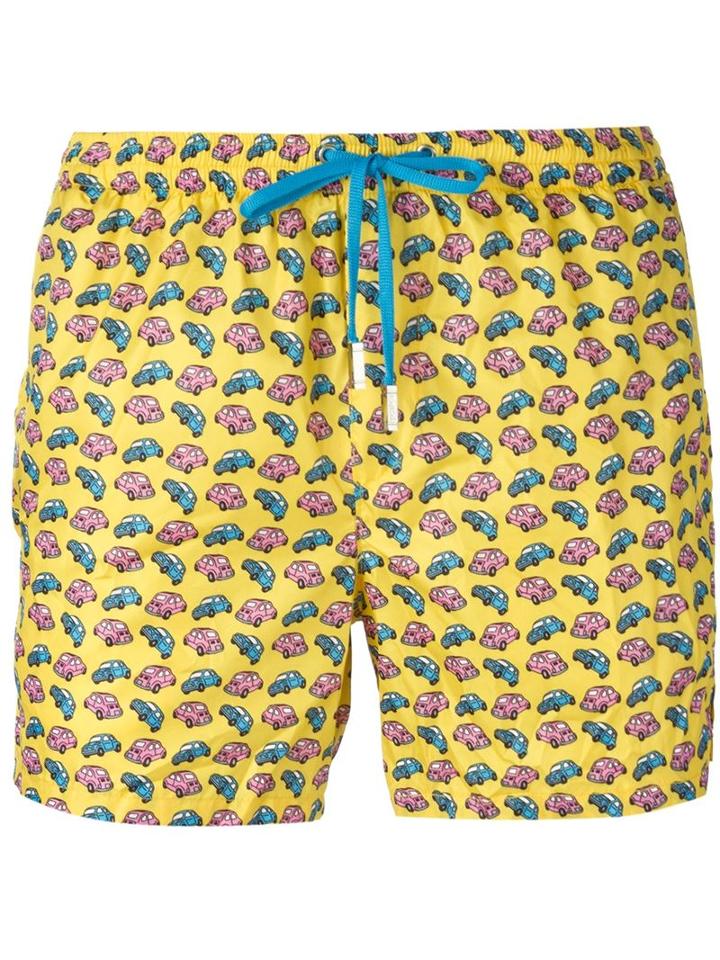 Fefe Car Print Swim Shorts