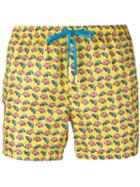Fefe Car Print Swim Shorts