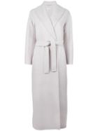 's Max Mara Long Robe Coat, Women's, Size: 42, Nude/neutrals, Wool
