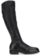 Guidi Knee-length Zip Boots - Black