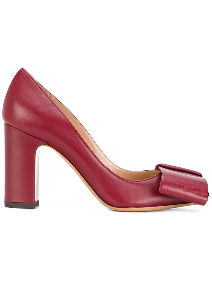 Valentino Valentino Garavani Bow Detail Pumps - Red