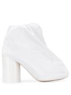 Mm6 Maison Margiela Covered Ankle Boots - White