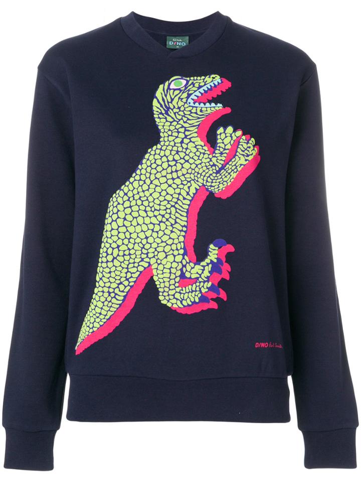 Ps By Paul Smith Dinosaur Sweatshirt - Blue