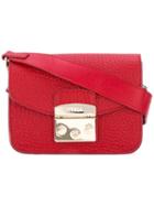 Furla Thick Strap Crossbody Bag, Women's, Red, Leather