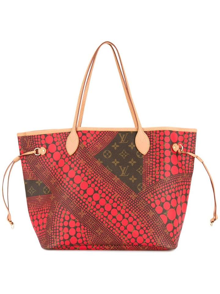 Louis Vuitton Pre-owned Neverfull Monogram Shoulder Bag - Red