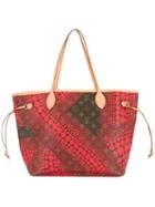 Louis Vuitton Pre-owned Neverfull Monogram Shoulder Bag - Red