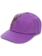 Etro Appliqué Detail Baseball Cap - Purple
