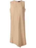 Victor Alfaro 'cady' Asymmetric Dress, Women's, Size: 4, Brown, Spandex/elastane/viscose