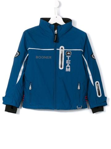 Bogner Kids Zipped Ski Jacket, Boy's, Size: 8 Yrs, Blue