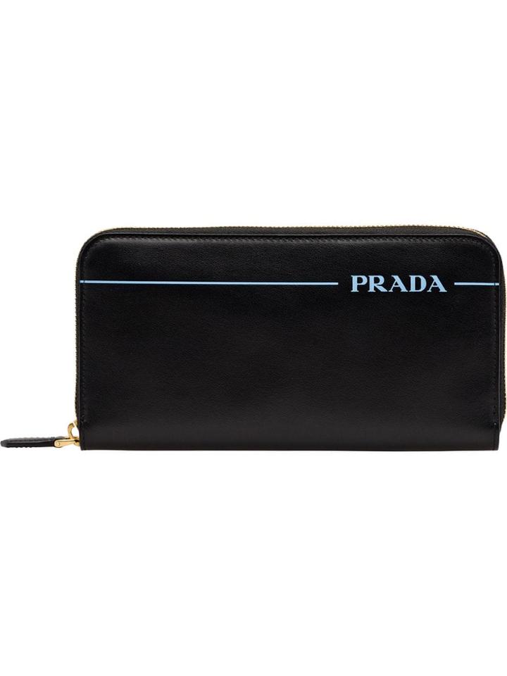 Prada Mirage Wallet - Black