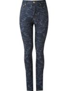 Amapô High-waisted Skinny Jeans, Women's, Size: 36, Blue, Cotton/polyester/spandex/elastane