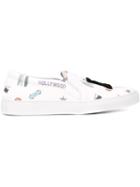 Joshua Sanders 'all Over La' Slip-on Sneakers