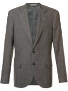 Brunello Cucinelli Two-buttons Notched Lapel Blazer, Men's, Size: 48, Brown, Wool/linen/flax/silk