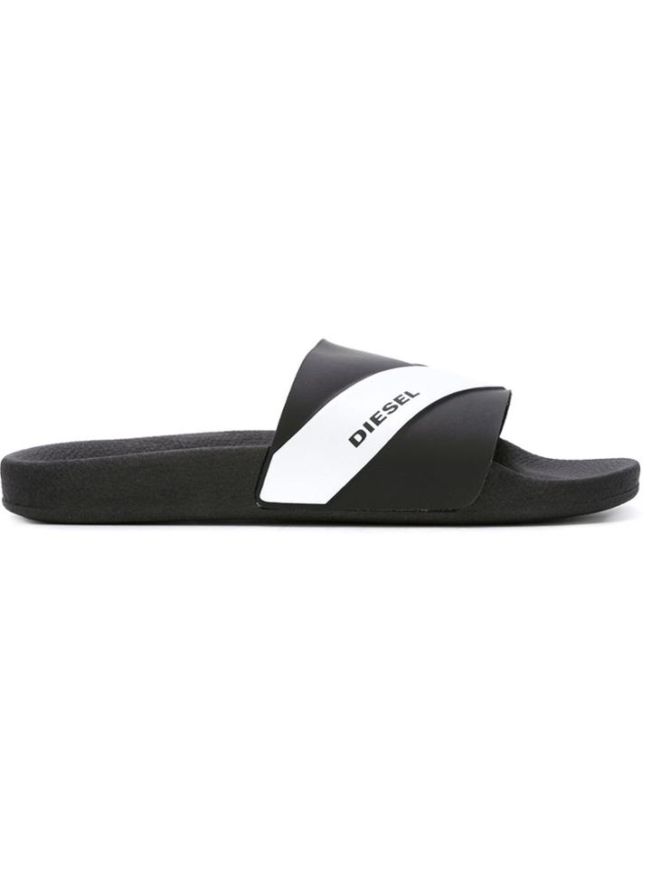 Diesel 'samara' Sliders - Black