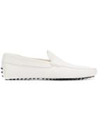 Tod's Pantofola Driving Shoes - White