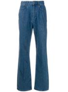 Y/project Ribbed Loose-fit Jeans - Blue