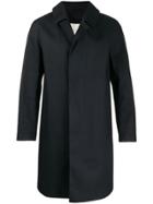 Mackintosh Dunkeld Black Bonded Cotton 3/4 Coat Gr-1001d