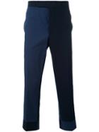 Thom Browne - Tailored Cropped Trousers - Men - Cotton - 1, Blue, Cotton
