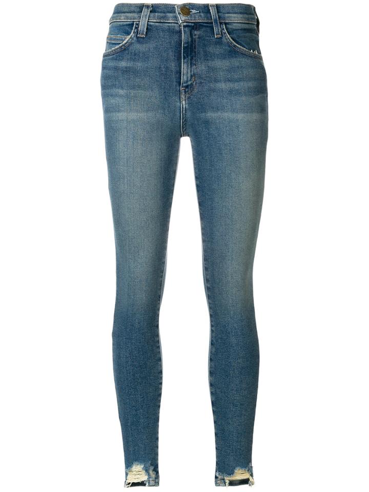 Current/elliott Destroyed Harvey Jeans - Blue