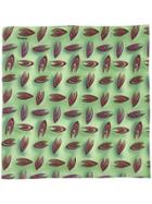 Doppiaa All-over Print Scarf - Green