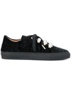 Carven Panelled Sneakers - Black
