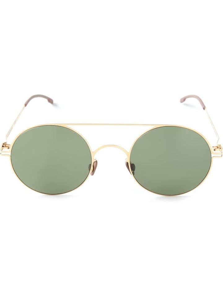 Mykita Touho Sunglasses, Adult Unisex, Grey, Stainless Steel