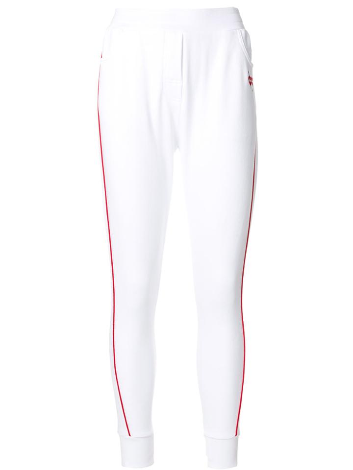 Zoe Karssen Hearts Track Pants - White