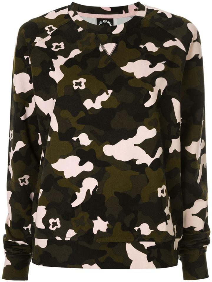 The Upside Camouflage Print Sweatshirt - Multicolour