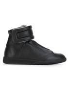 Maison Margiela Future Hi-top Sneakers, Women's, Size: 39, Black, Calf Leather/rubber