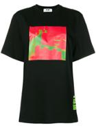 Msgm Graphic Print T-shirt - Black