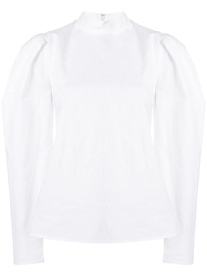 Rejina Pyo Leg Of Mutton Blouse - White