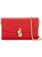 Dolce & Gabbana 'dolce' Crossbody Bag, Women's, Red