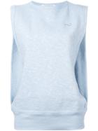 Theatre Products Slit Side Sweat Tank, Women's, Blue, Cotton