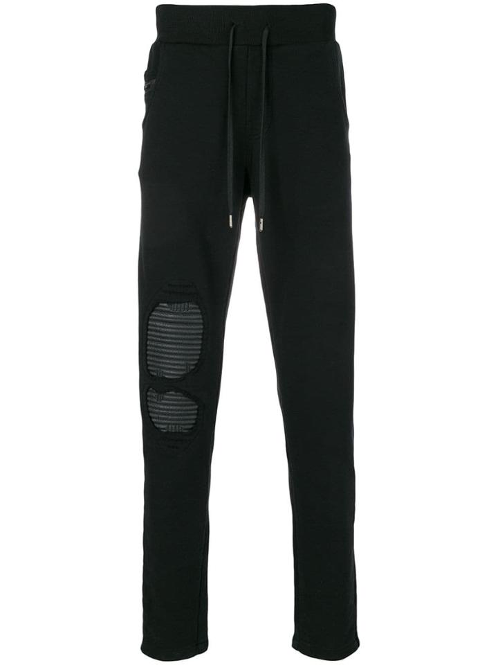Rh45 Elasticated Waist Track Pants - Black