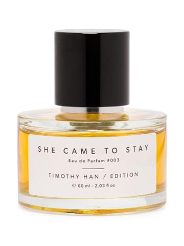 Timothy Han She Came To Stay 60ml Eau De Parfum - Yellow