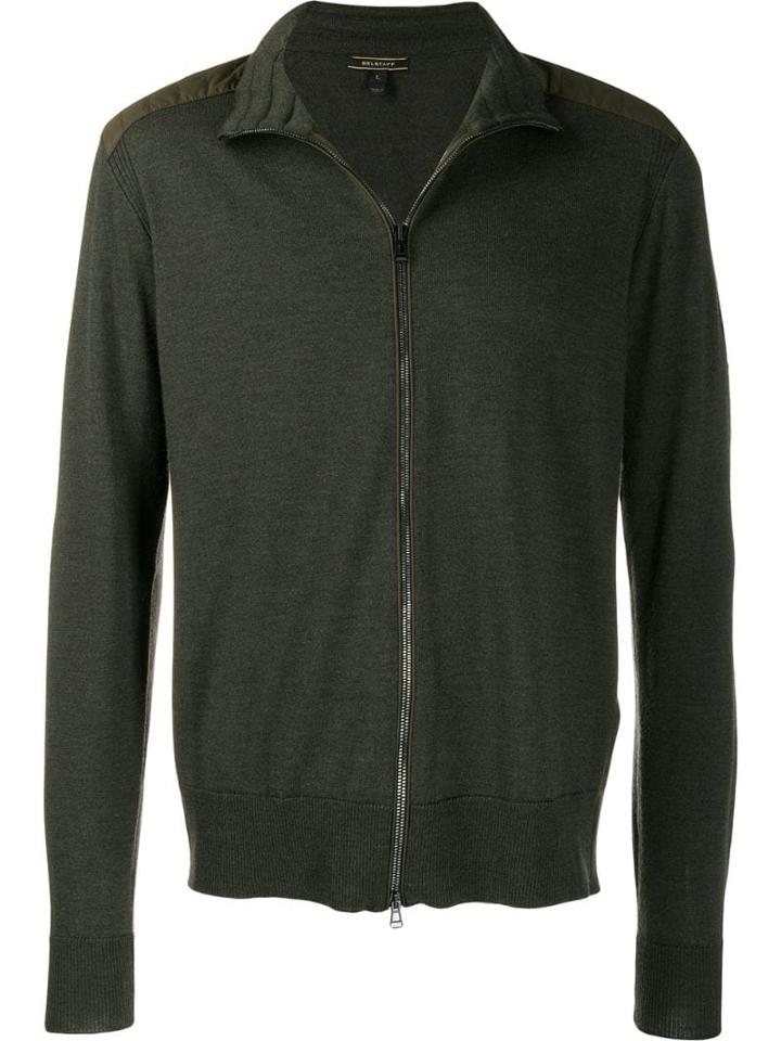 Belstaff Zipped-up Cardigan - Green