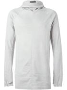 The Viridi-anne Turtle Collar Long Sleeves Sweatshirt, Men's, Size: 4, Grey, Cotton/lamb Skin