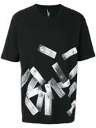 Versus Safety Pin Print T-shirt - Black