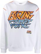 Mcq Alexander Mcqueen 'blazing Force' Sweatshirt - White