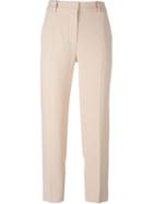 Stella Mccartney Slim Fit Trousers, Women's, Size: 38, Pink/purple, Rayon/acetate/spandex/elastane