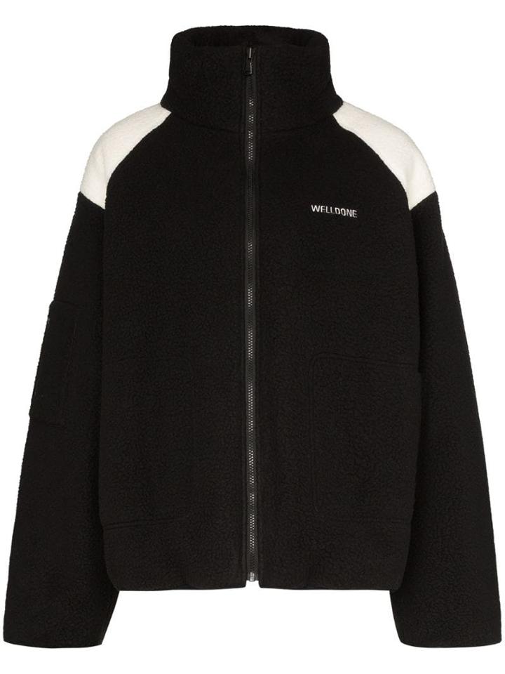 We11done Reversible Oversized Jacket - Black