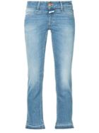 Closed Cropped Jeans - Blue